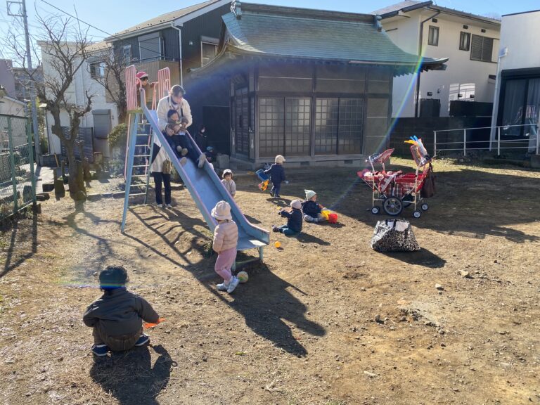 冬なのにとっても良いお天気！